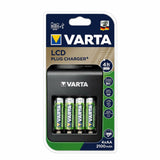 Ladegerät + wiederaufladbare Batterien Varta 57687101441 (renoviert B)