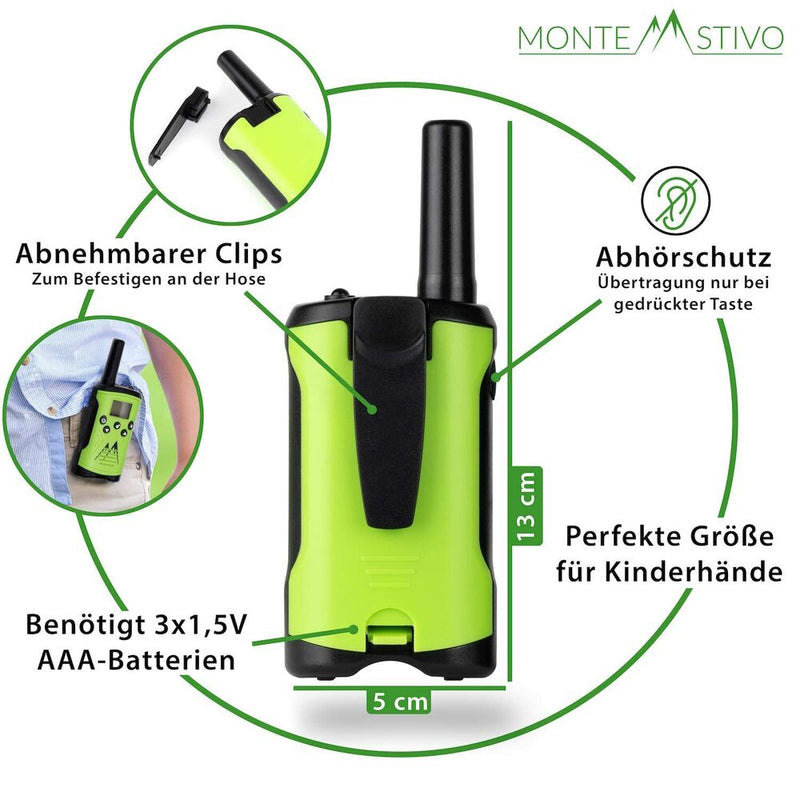 Walkie-Talkie MS-0301G pour les enfants (reconditionné D)