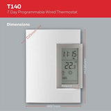 Thermostat blanc Honeywell T140C110AEU (reconditionné à +)