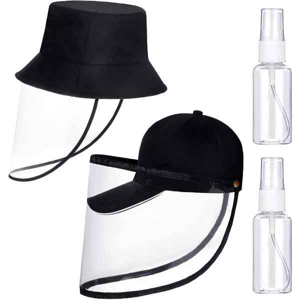 Cappello Paralume Protettore Nero (2 pcs) (Ricondizionati A+)