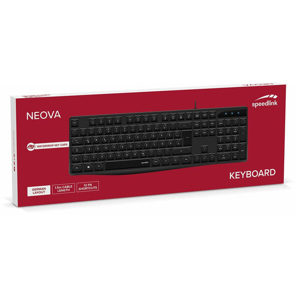 Tastatur Speedlink NEOVA Keyboard (Restauriert A+)