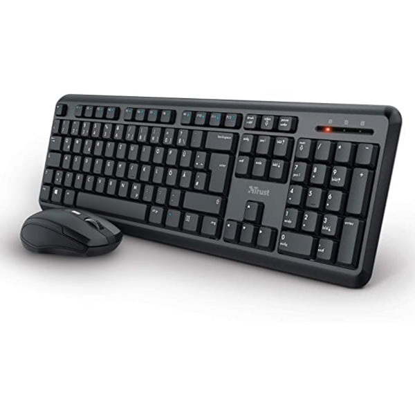 Tastatur mit Drahtloser Maus Trust 24080 QWERTZ (Restauriert A)