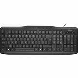 Tastatur mit Maus Trust 24080 Schwarz (Restauriert B)