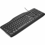 Tastatur mit Maus Trust 24080 Schwarz (Restauriert B)