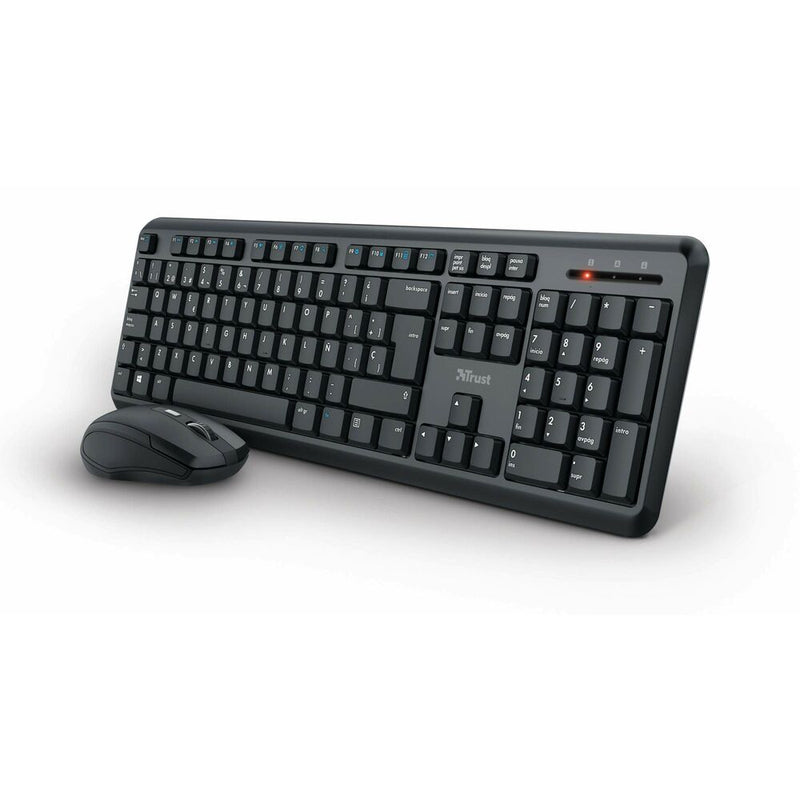 Tastatur mit Maus Trust 24082 (Restauriert A)