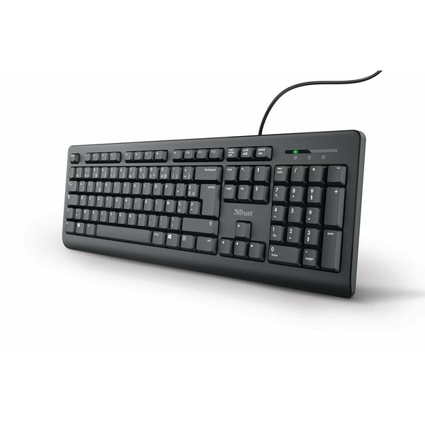 Tastatur Trust 24096 Schwarz (Restauriert A+)