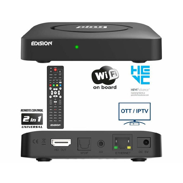 Streaming Edise H265 / HEVC WiFi (reconditionné à +)