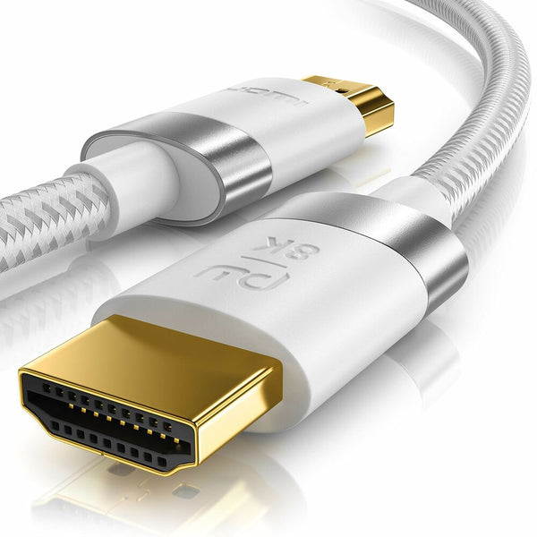 Cavo HDMI 722304603722 Bianco 8K Ultra HD (Ricondizionati B)