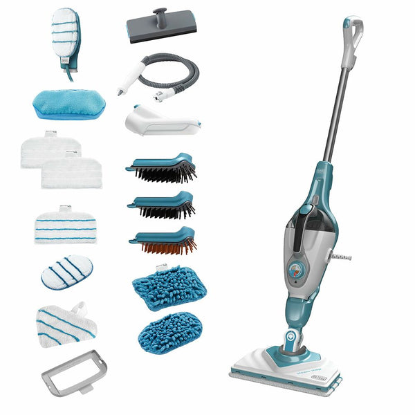 Pulitore a Vapore Black & Decker BHSM1615DAM-QS Azzurro 380 ml (Ricondizionati B)