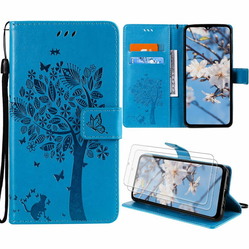 Funda para Móvil con Tapa 06-WXD-EU-PT-SX A32-Blue-5g (Reacondicionado B)