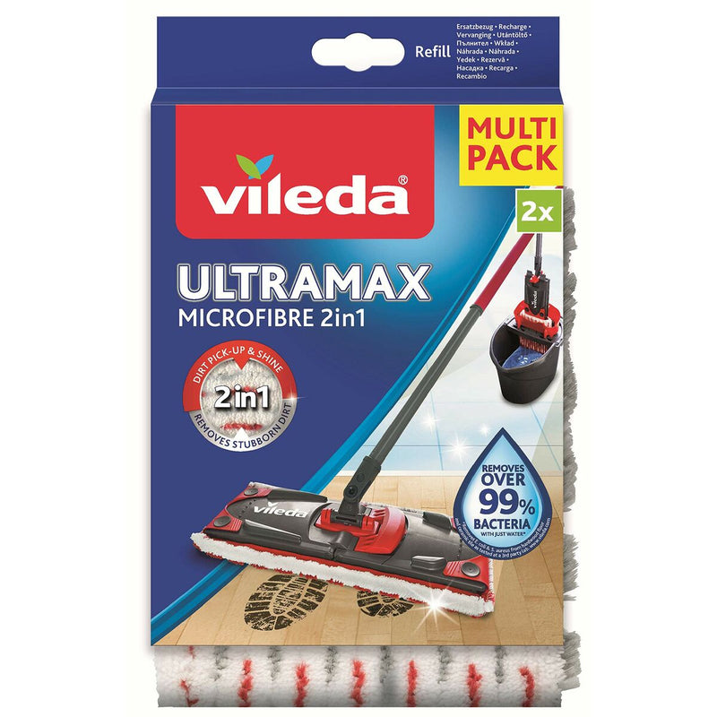 Panno Vileda Ultramax Power 2en1 Bianca Standard (Ricondizionati A+)