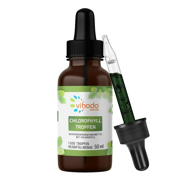 Gocce Chlorophyll Tropfen 50 ml (Ricondizionati A+)