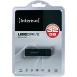 Intensive Alu Line Pendrive 3521481 USB 2.0 32 GB Schwarz Anthrazit 32 GB USB -Speicher