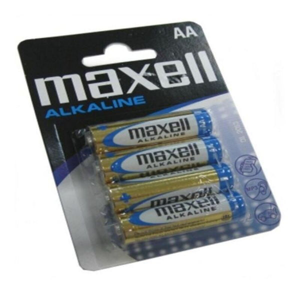 Alkalische Batterien Maxell Mn1500 (Pack-4) AA 1,5 V (AA)