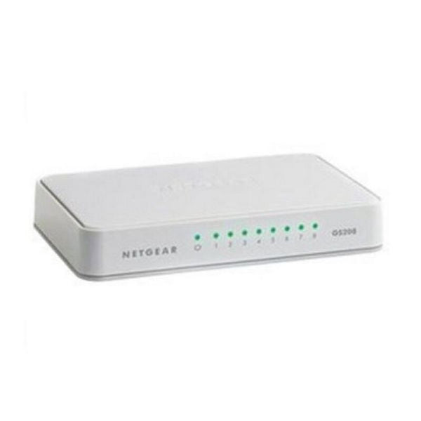 Routeur de table Netgear GS208-100PES 100 Mbps