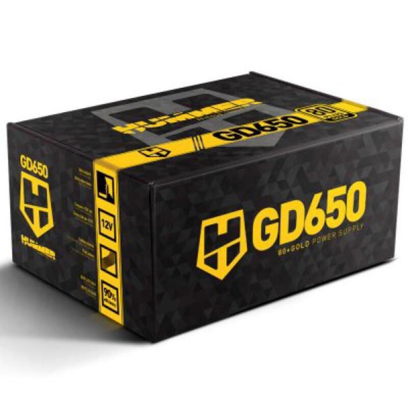 NOX HUMMER GD650 80 Plus Gold 650 W 650W Source d'alimentation