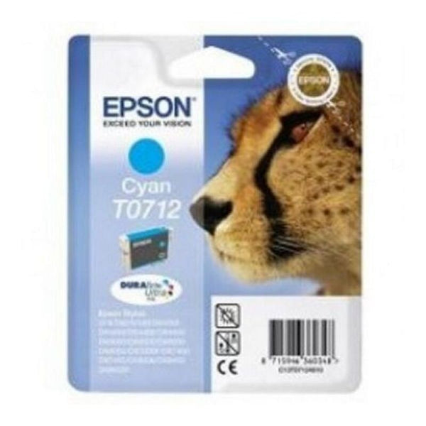 Original Tintenpatrone Epson T0712 Türkis Magenta