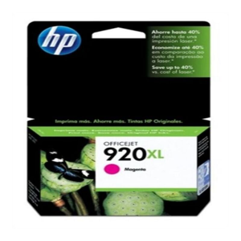 Cartucho de Tinta Original Hewlett Packard 920 XL (CD973AE) Magenta