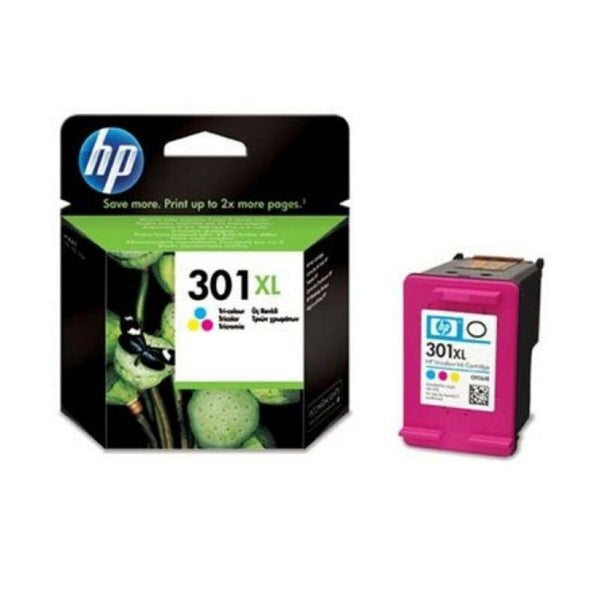 Cartucho de tinta original HP 301XL Tricolor