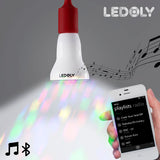 Lampada LED Multicolor Bluetooth con Altoparlante Ledoly C1000