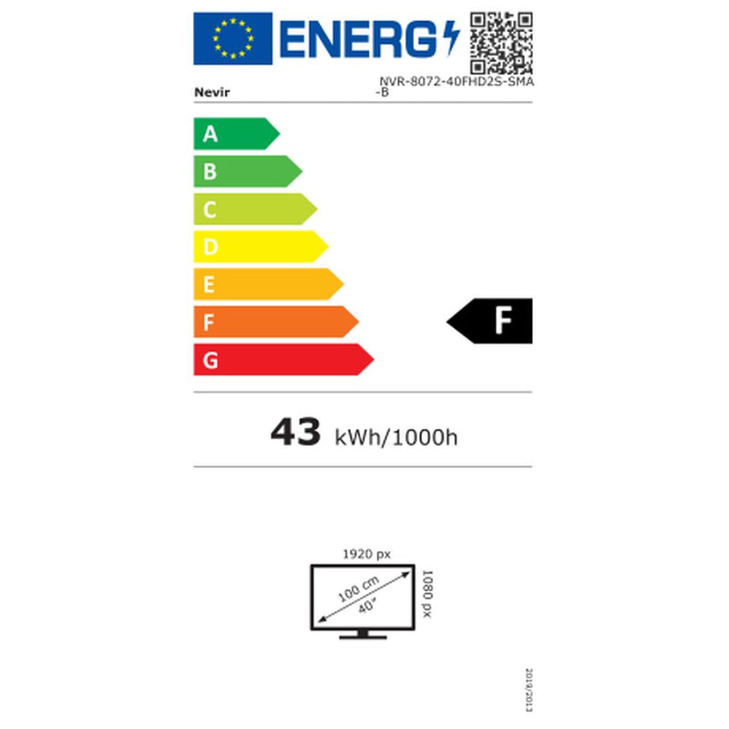 Smart TV Nevir 8072 40 "FHD LED