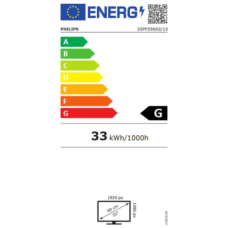 Philips 32PFS5603 32 "Télévision White HDMI LED Full HD LED Full