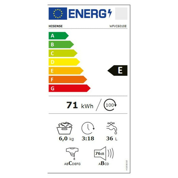 Lavatrice Hisense WFVC6010E 1000 rpm 6 Kg