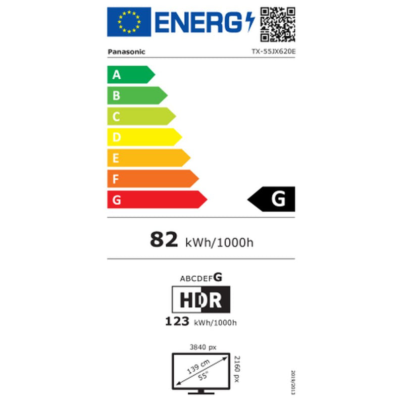 Smart TV Panasonic Corp. TX55JX620E  55" 4K ULTRA HD LED WIFI