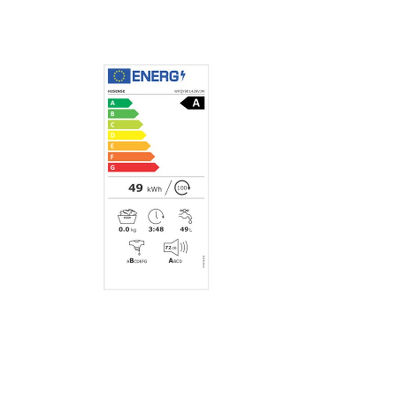 Waschmaschine Hisense WFQY901429VJM Weiß 9 kg 1400 rpm