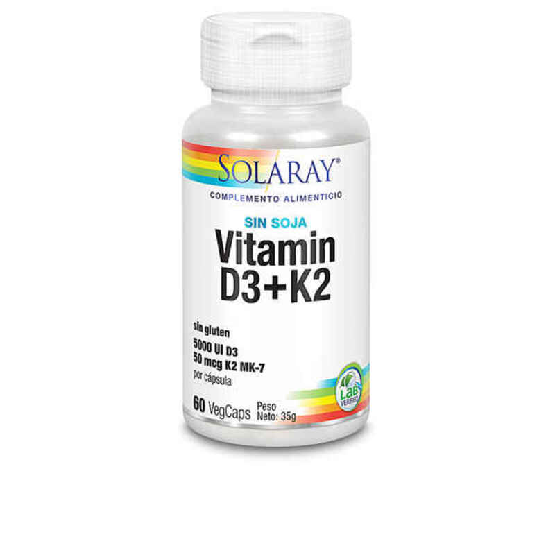 Capsule Vitamina D3 Vitamina K2 (60 uds)