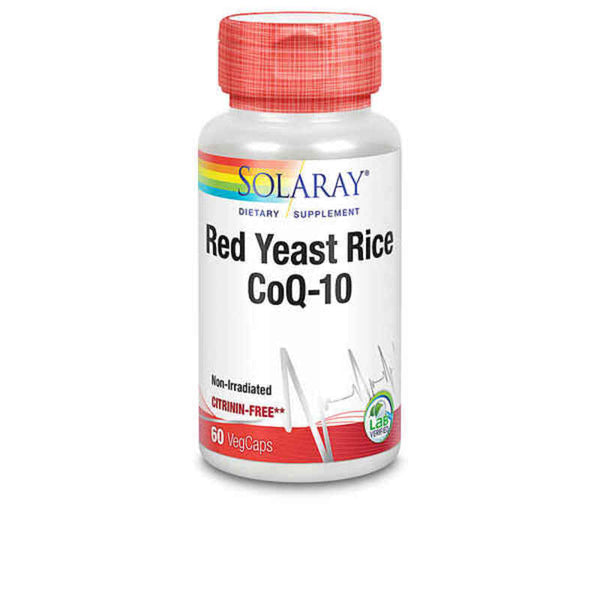 Kapseln Solaray Red Yeast Rice Plus Q10 (60 uds)