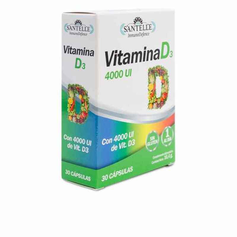 Kapseln Santelle Inmunodefence Vitamin D3 (45 uds)