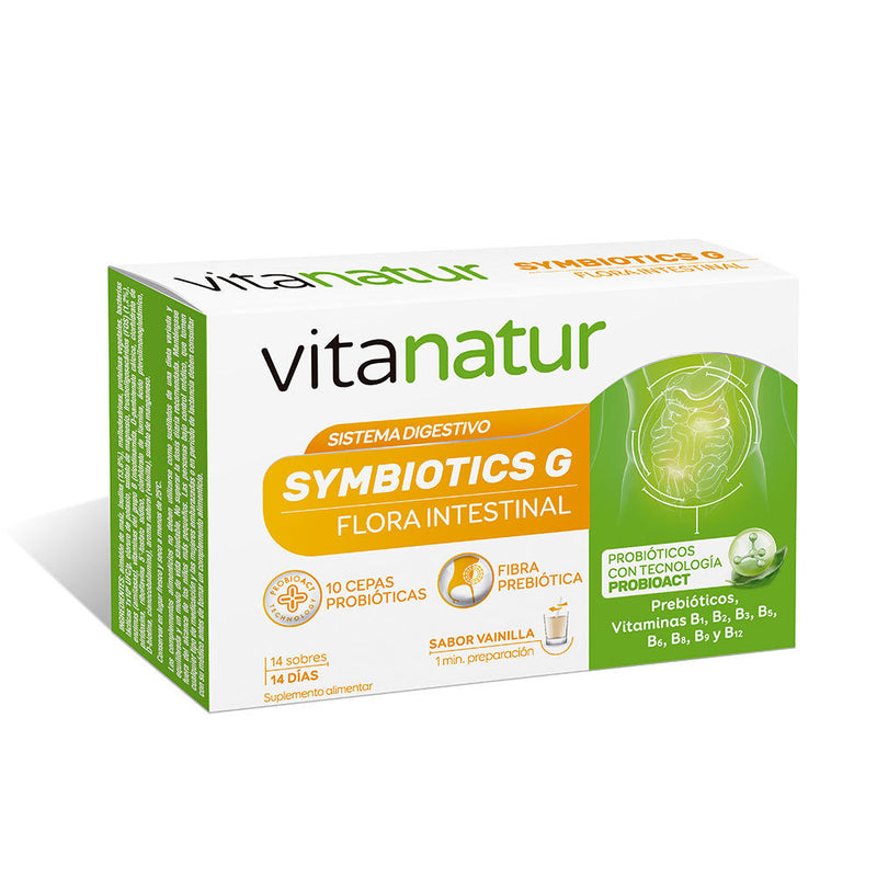 Nahrungsergänzungsmittel Vitanatur Symbiotics G (14 uds)