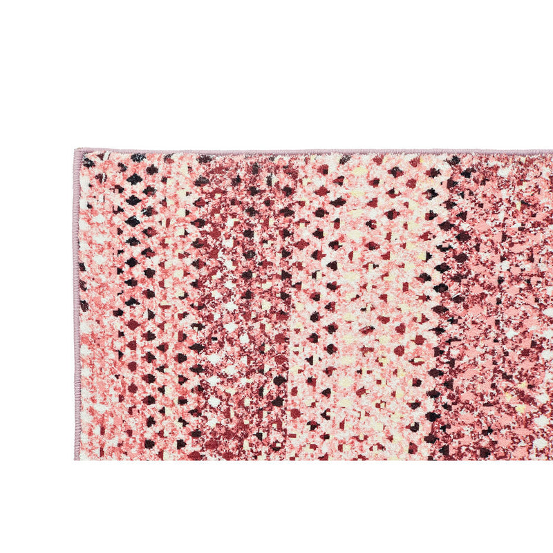 Tappeto DKD Home Decor Rosa Poliestere (60 x 240 x 0.7 cm) - zannishop