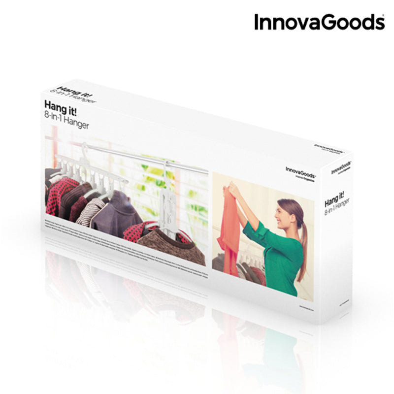 Juego de Perchas InnovaGoods 8in1 (Reacondicionado A+)