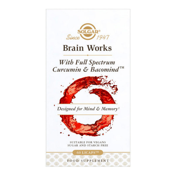 Brain Works Solgar 60 Capsule