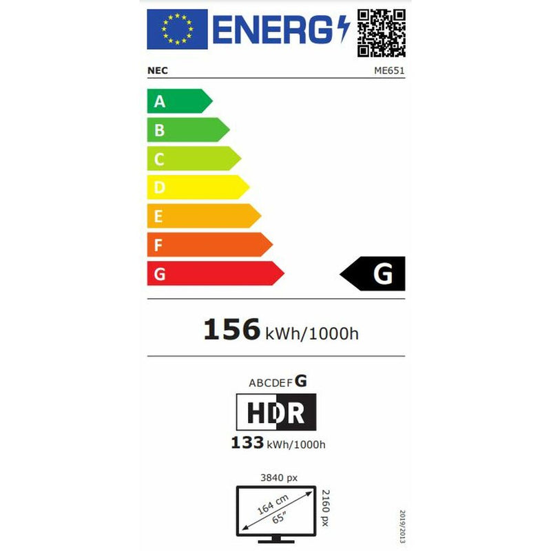 Monitor Videowall NEC ME651 LED 64"