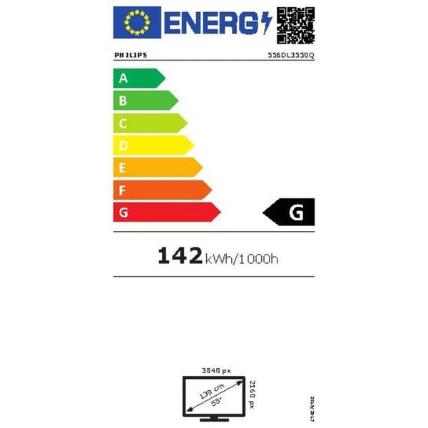 Televisione LED Philips 55BDL3550Q/00        55"