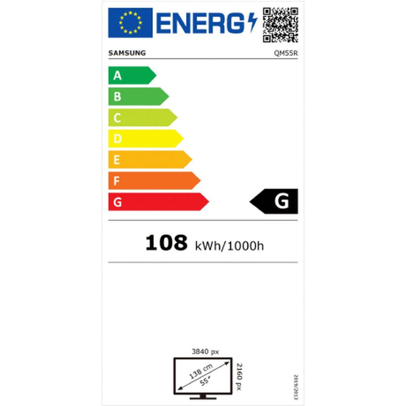 Monitor Videowall Samsung LH55QMRBBGCXEN 55"