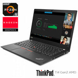 Notebook Lenovo ThinkPad T14 Ryzen 5 PRO 5650U 8GB 256GB SSD 14"