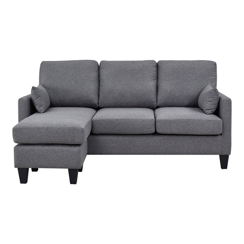 Astan Hogar Chaise Lounge Sofá gris cama