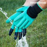 Guantes de Jardinería con Garras para Cavar InnovaGoods