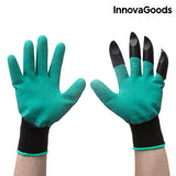 Guantes de Jardinería con Garras para Cavar InnovaGoods