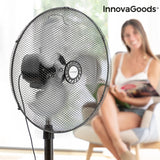 Industrial Ground Fan Innovagoods Ø 45 cm 75W Schwarz