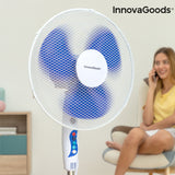 Ventilatore da Terra InnovaGoods Ø 40 cm 50W Bianco Blu