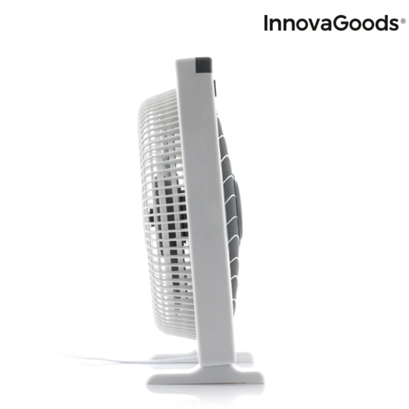 InnovaGoods Box Bodenventilator Ø 30 cm 50 W Weißgrau