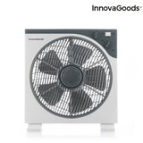 InnovaGoods Box Bodenventilator Ø 30 cm 50 W Weißgrau