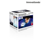 Panda innovagoods panda silicone rechargeable lampe tactile