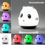 Panda innovagoods panda silicone rechargeable lampe tactile