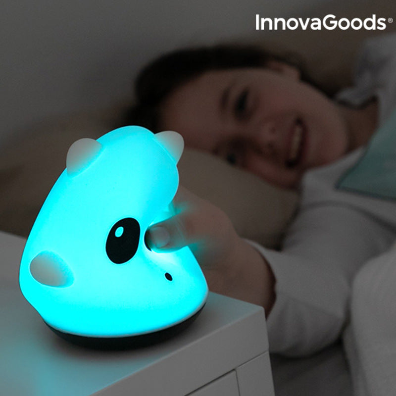 Panda innovagoods panda silicone rechargeable lampe tactile